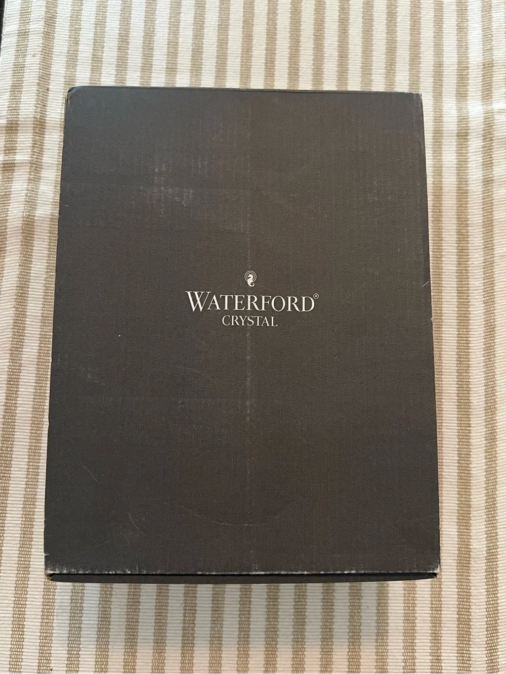 Retired Weatherford Crystal Blackrock Goblet Wine Glass Set
